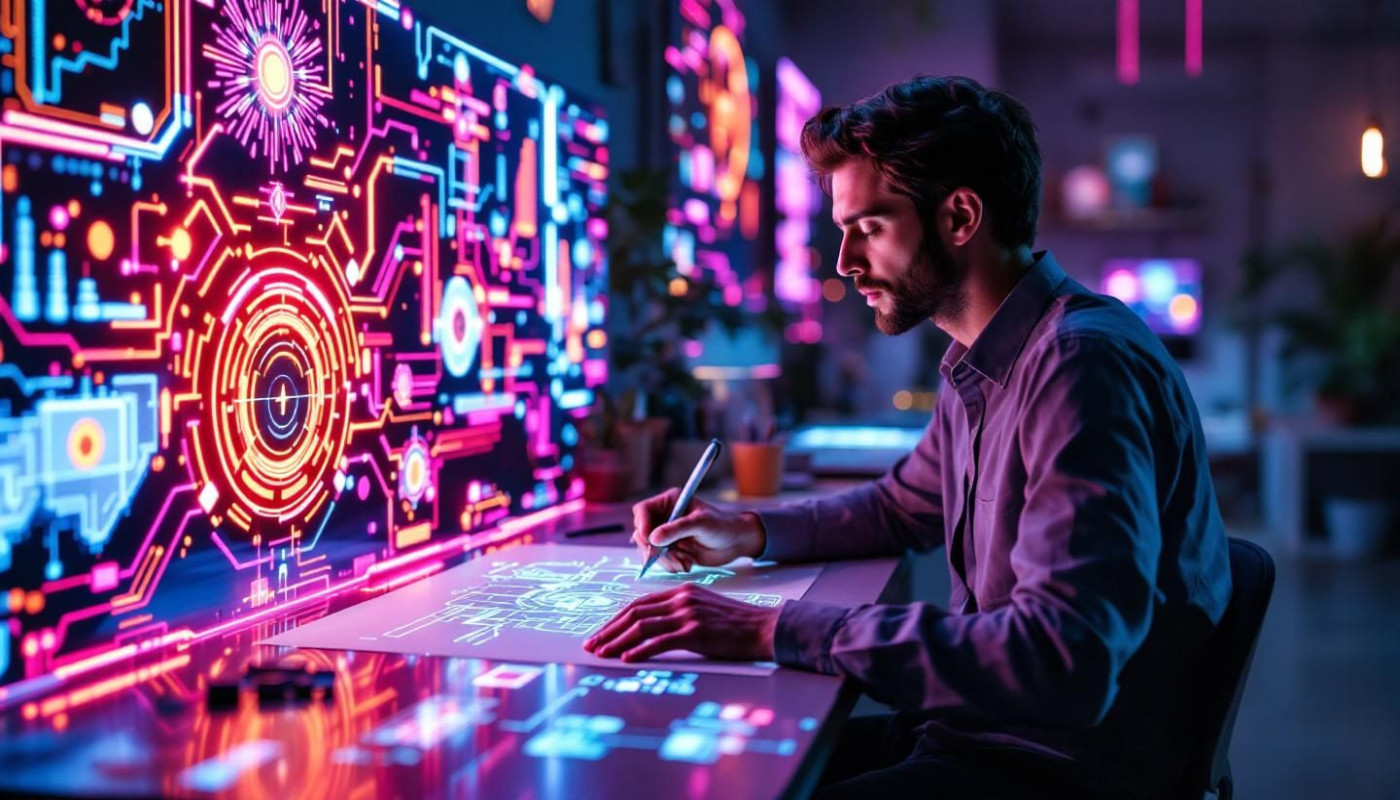 Esplorazione creativa: come l'AI trasforma la progettazione visuale?